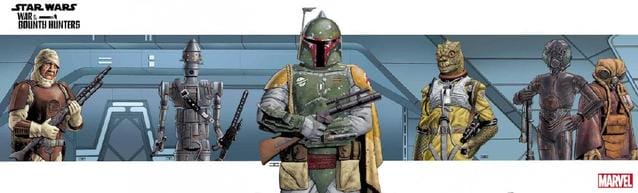 著名画师绘制「星球大战：赏金猎人战争」连体封面图公开-皮皮兔动漫