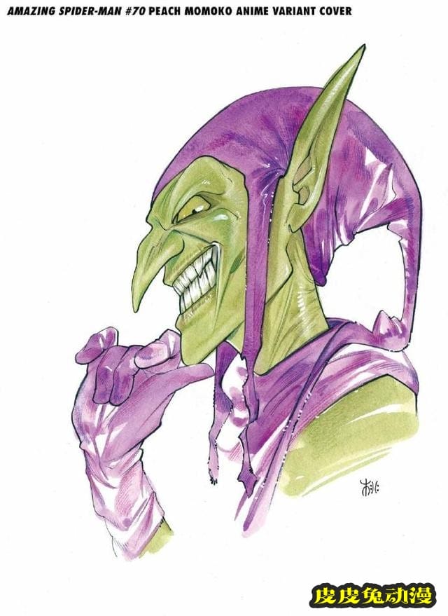 画师绘制日漫风格漫威英雄变体封面图公开-皮皮兔动漫