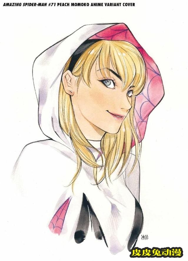 画师绘制日漫风格漫威英雄变体封面图公开