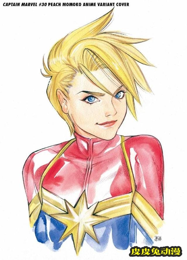 画师绘制日漫风格漫威英雄变体封面图公开