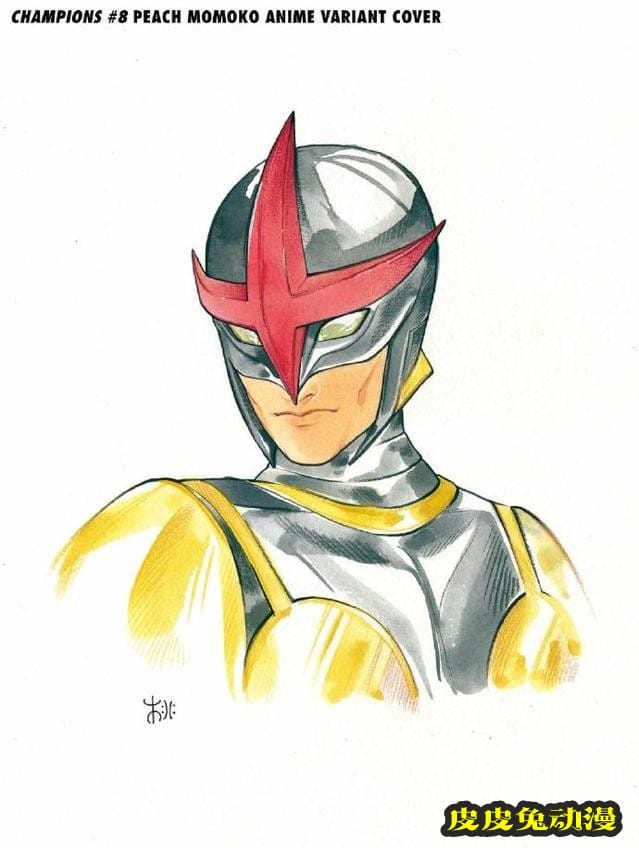 画师绘制日漫风格漫威英雄变体封面图公开