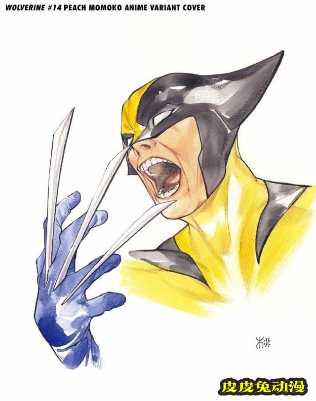 画师绘制日漫风格漫威英雄变体封面图公开