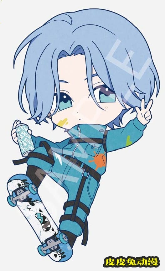 「无限滑板」新商品Q版插图公开
