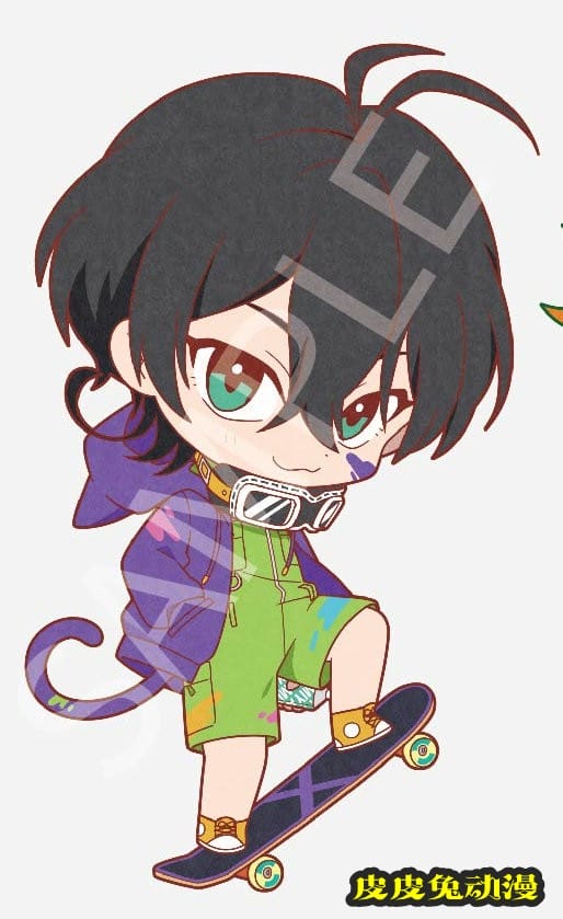 「无限滑板」新商品Q版插图公开