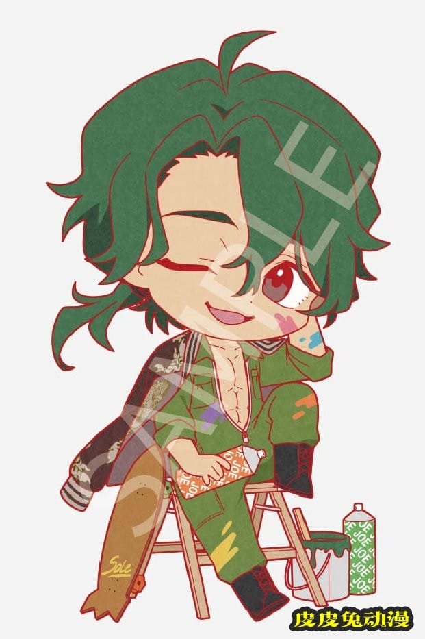 「无限滑板」新商品Q版插图公开