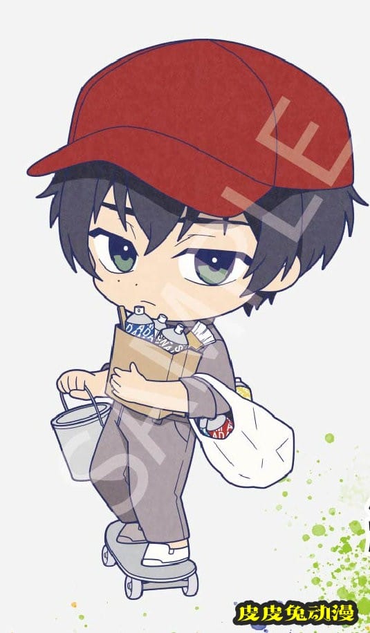 「无限滑板」新商品Q版插图公开