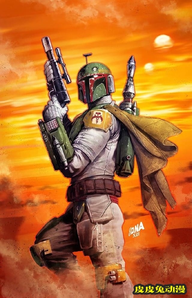 画师绘制「星球大战：赏金猎人战争阿尔法」单刊变体封面图公开-皮皮兔动漫