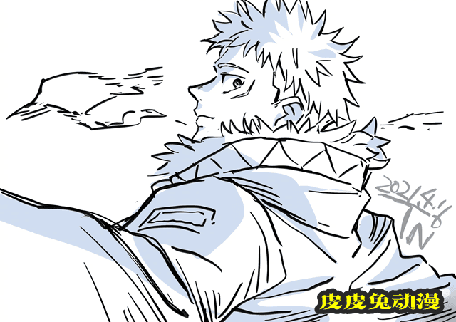 「咒术回战」总作画监督公开最新绘制的角色插图-皮皮兔动漫