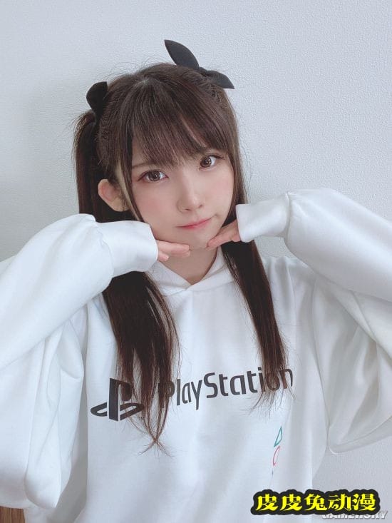 日本COSER Enako动物系写真 可爱兔耳娘与野兽同台