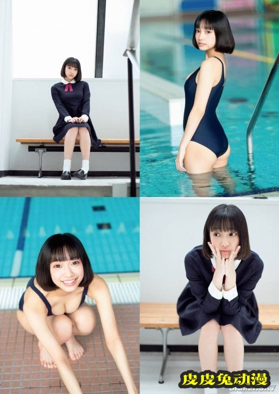 18岁日本少女偶像初露肉 死库水写真超犯规