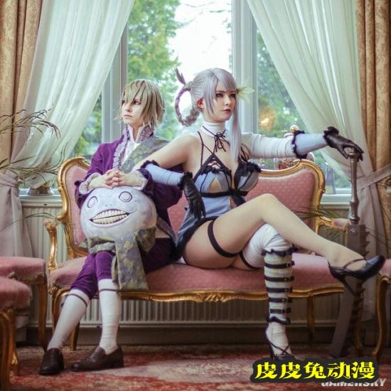 《尼尔：伪装者》凯妮COS 雌雄同体衣服简陋的小姐姐