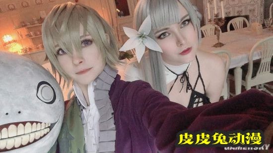 《尼尔：伪装者》凯妮COS 雌雄同体衣服简陋的小姐姐