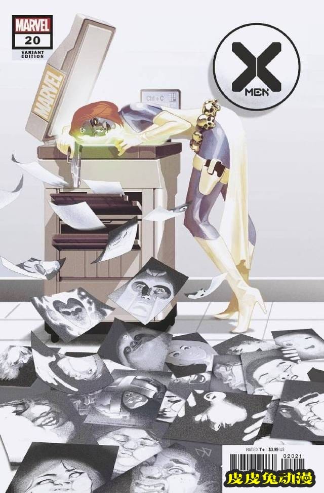 画师绘制「X战警」第20期变体封面图公开-皮皮兔动漫