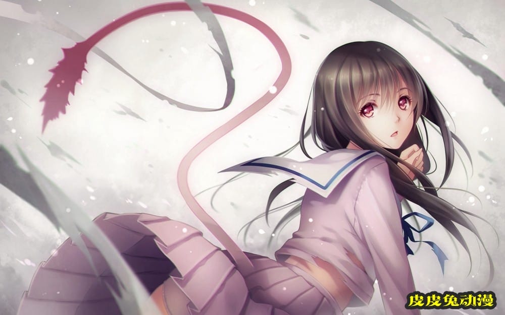 二次元JK制服美女甜美性感插画