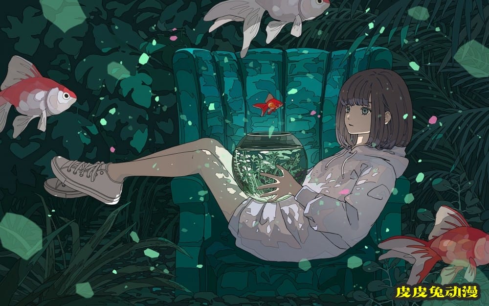 画师笔下的动漫美女精选合集