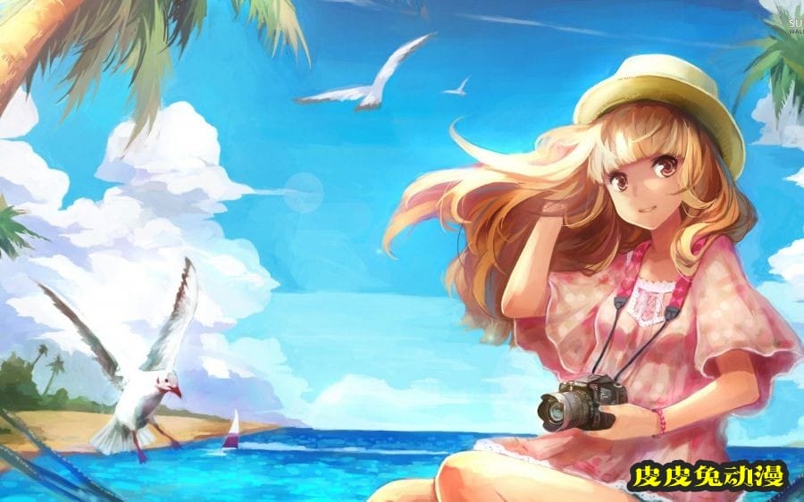 柔美动人的二次元美少女合集-皮皮兔动漫