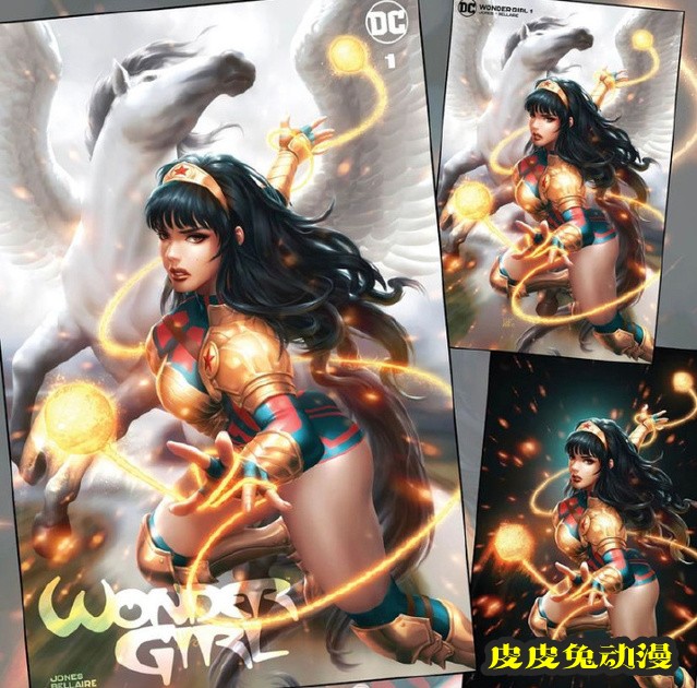 画师绘制的「神奇少女」第一期零售商限定变体封面图公开