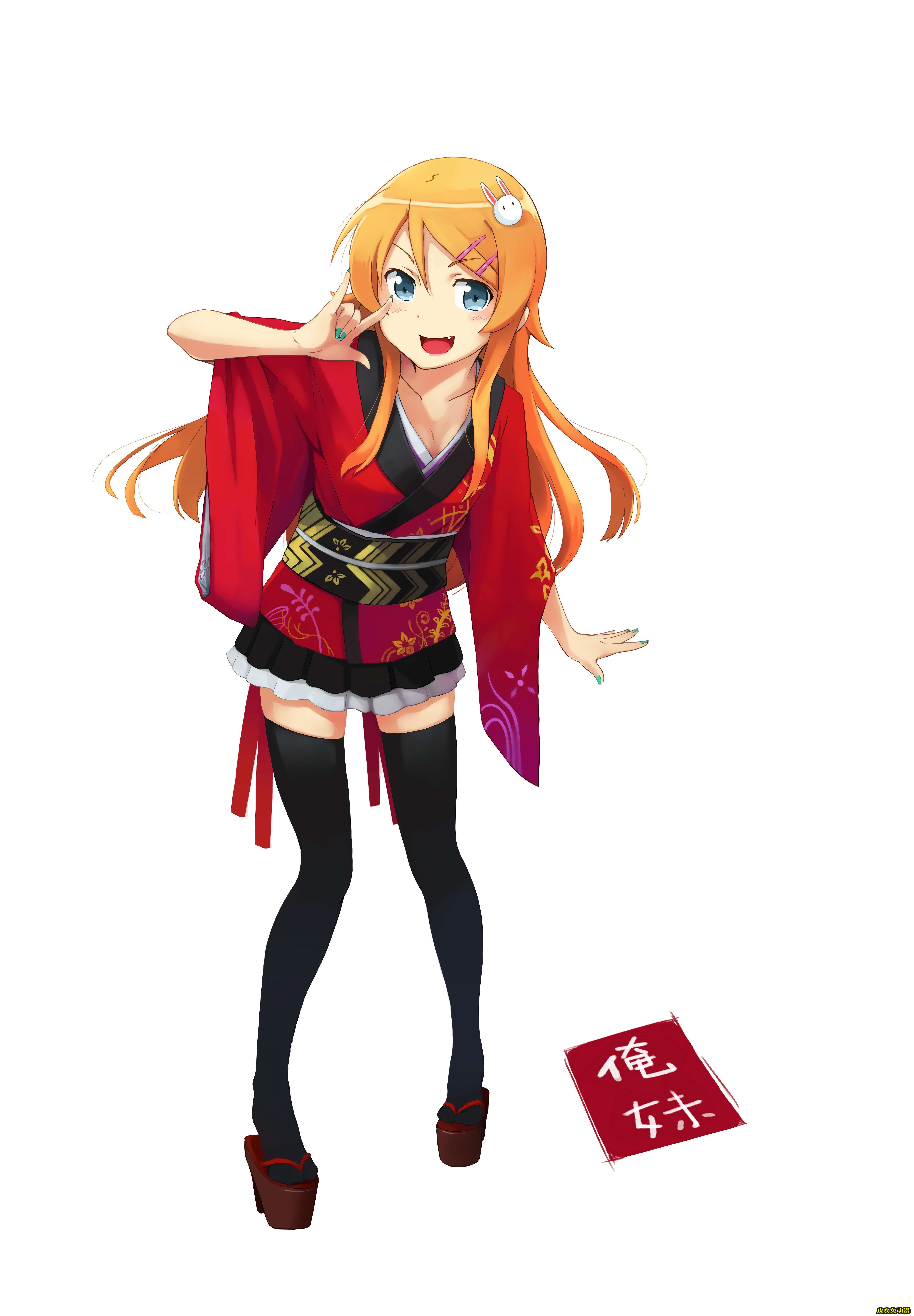 我的妹妹哪有这么可爱《高坂桐乃》高清壁纸特辑！-皮皮兔动漫