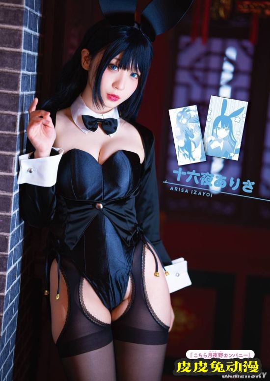 伊织萌和Enako梦幻联动拍写真 高颜值美体的大姐姐