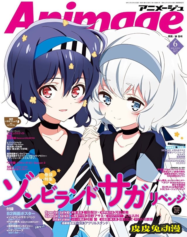 「Animage」6月号封面公开-皮皮兔动漫