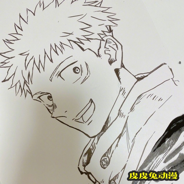 「咒术回战」动画总作画监督新绘公布-皮皮兔动漫