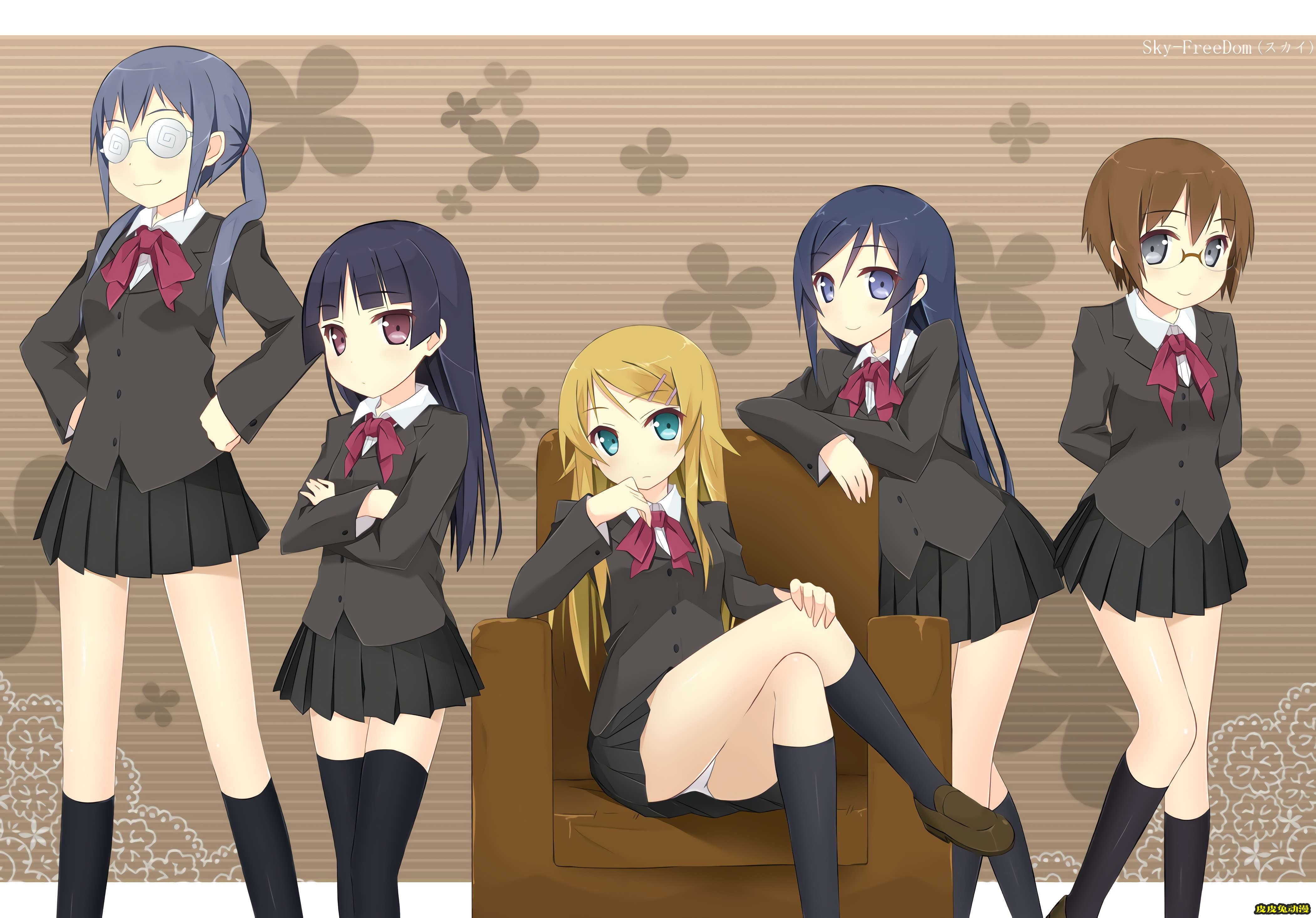 叔叔我啊都要，《我的妹妹哪有这么可爱！》高清壁纸特辑！