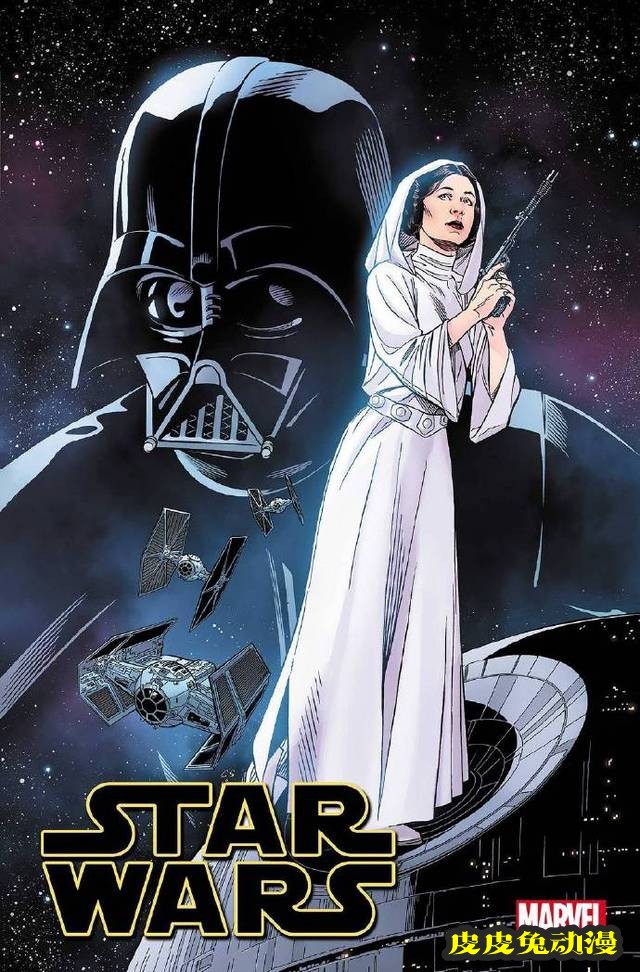 画师绘制「星球大战」卢卡斯影业50周年变体封面图公开-皮皮兔动漫