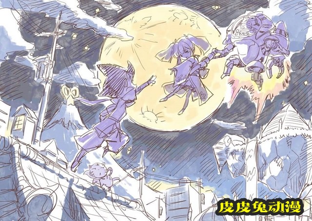 原创动画「NINJAXIS」开启众筹 公开大量角色插图