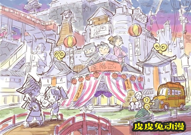 原创动画「NINJAXIS」开启众筹 公开大量角色插图