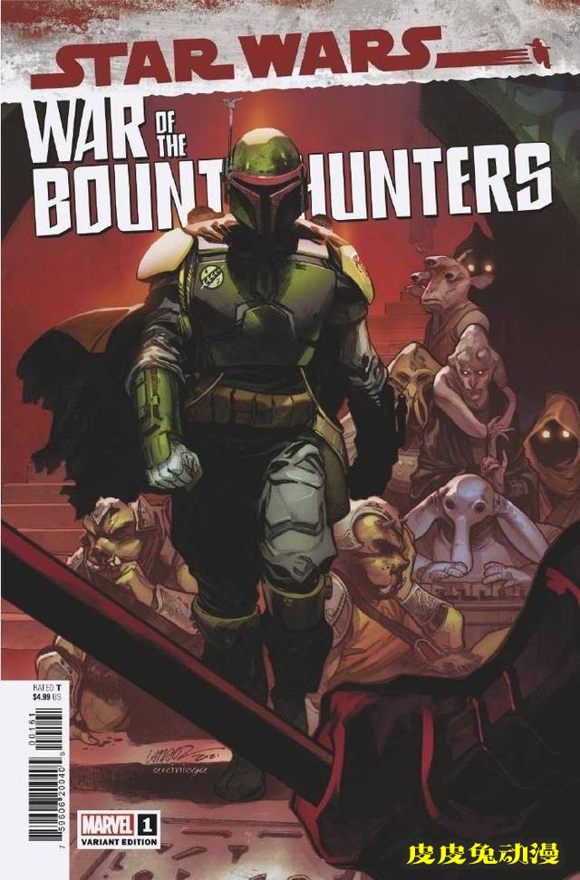 「星球大战：赏金猎人战争」官方公开第一期迷你单刊全部变体封面