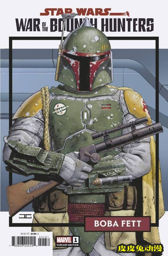 「星球大战：赏金猎人战争」官方公开第一期迷你单刊全部变体封面