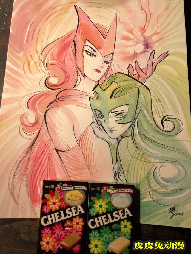 漫威「风暴战士」画师桃桃子绘制新图公开-皮皮兔动漫