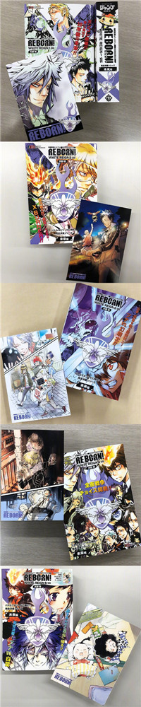 「家庭教师REBORN！」未来篇新装版漫画第2-5卷封面公开