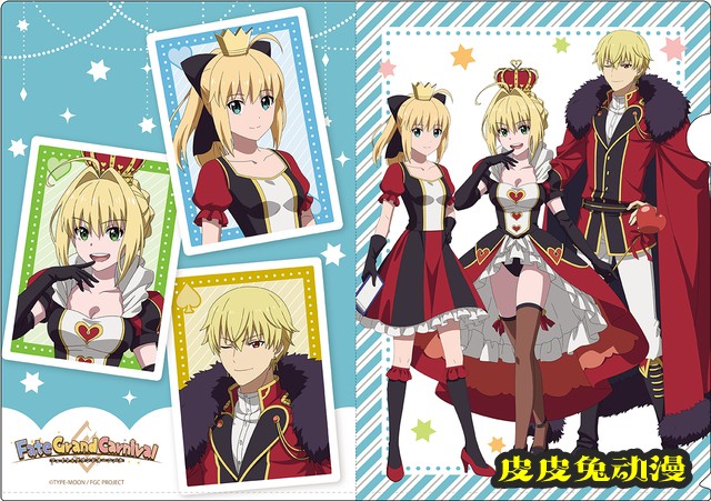「Fate/Grand 嘉年华」&times;「THEキャラCAF」联动宣传图公开