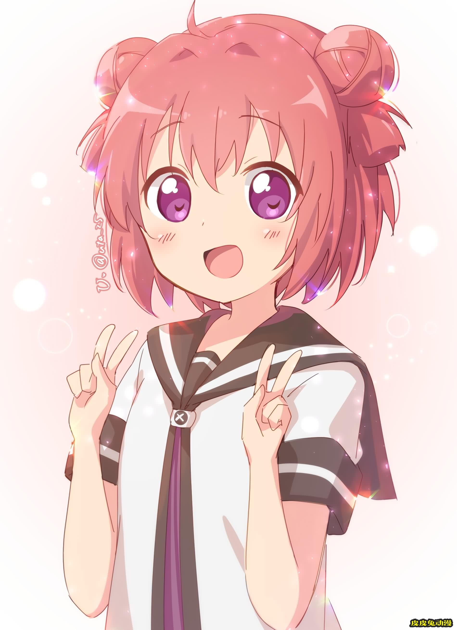 你那么可爱，存在感却为零…摇曳百合《赤座灯里》高清壁纸特辑！