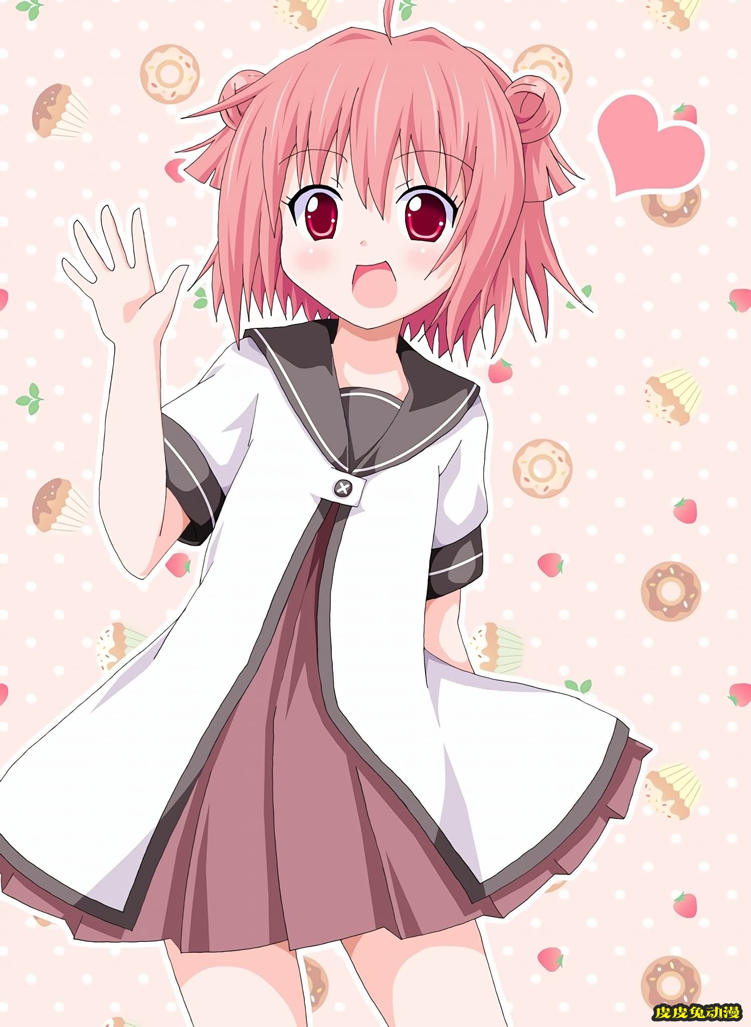 你那么可爱，存在感却为零…摇曳百合《赤座灯里》高清壁纸特辑！