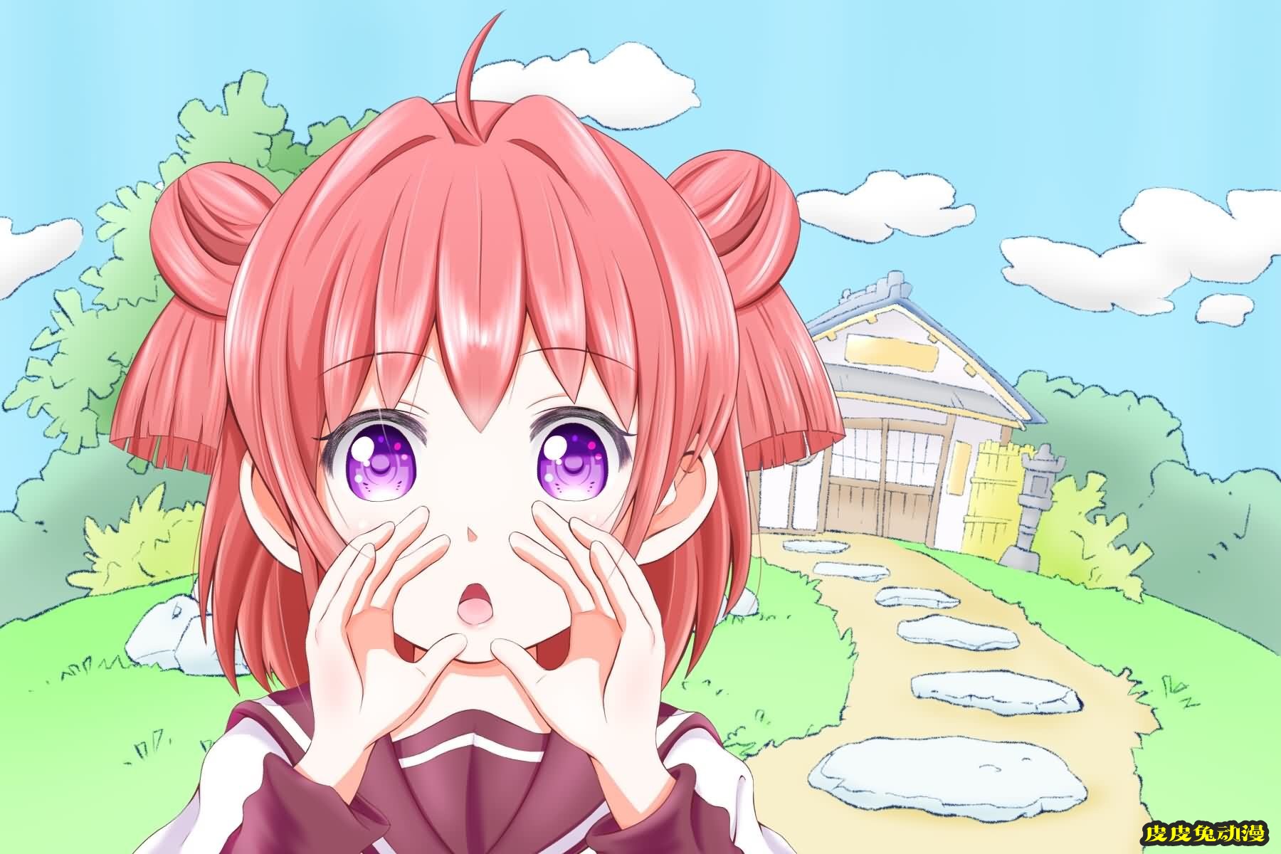 你那么可爱，存在感却为零…摇曳百合《赤座灯里》高清壁纸特辑！