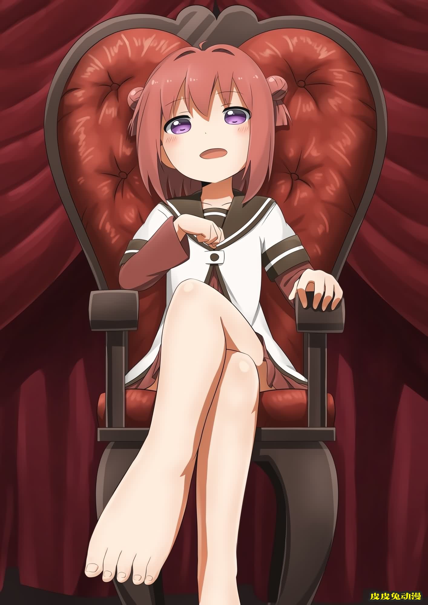 你那么可爱，存在感却为零…摇曳百合《赤座灯里》高清壁纸特辑！