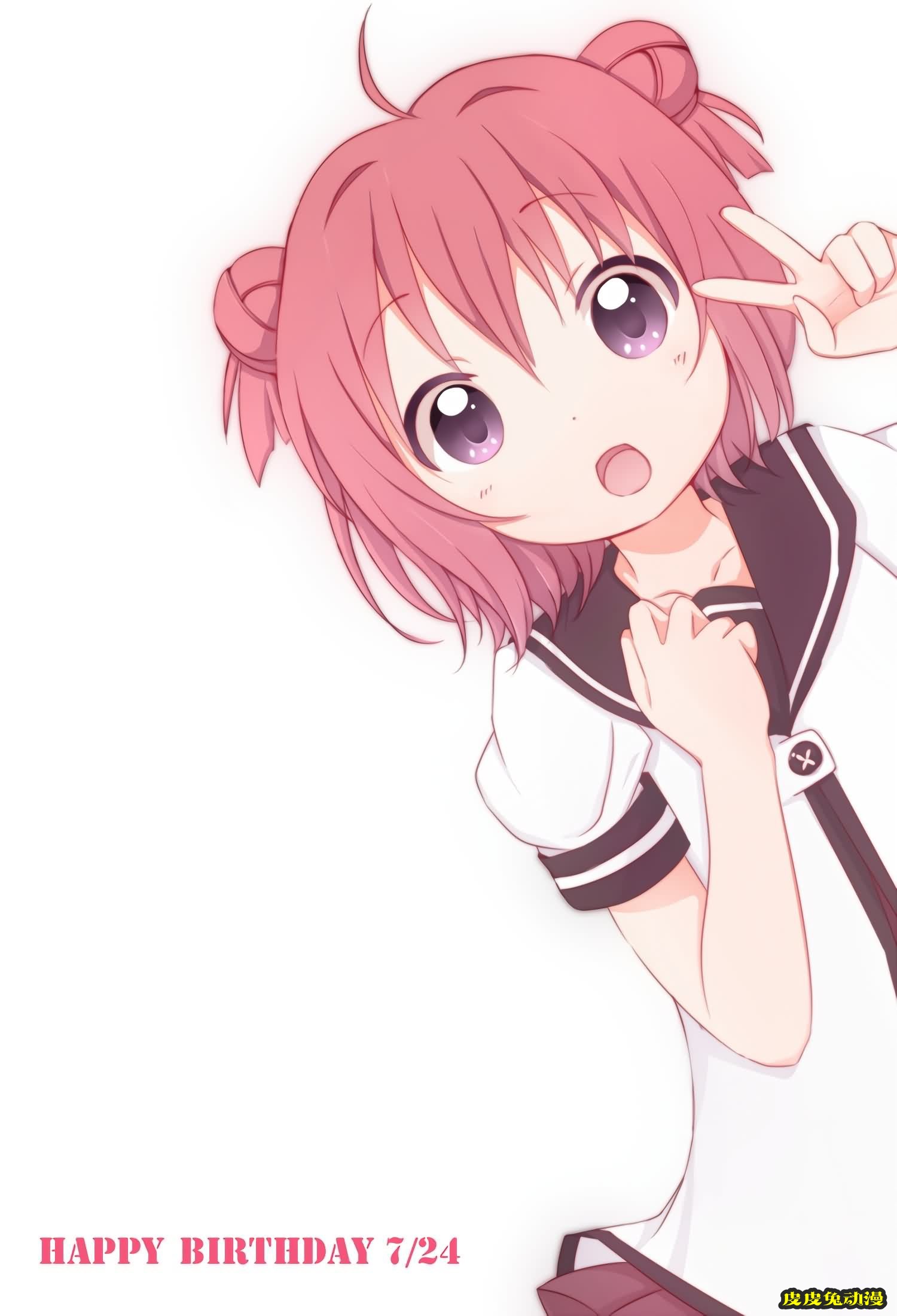 你那么可爱，存在感却为零…摇曳百合《赤座灯里》高清壁纸特辑！