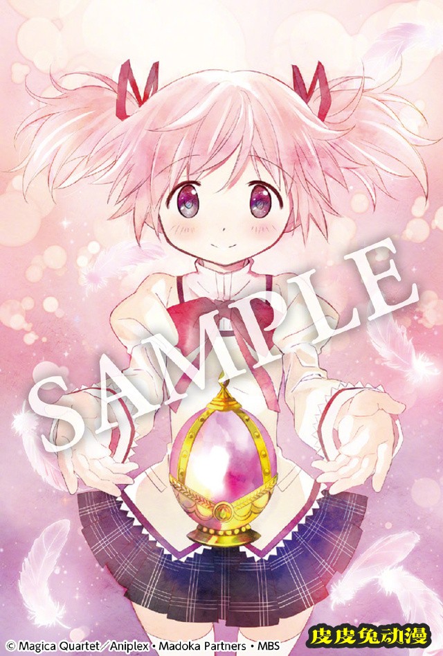 「魔法少女小圆」新周边插画公开-皮皮兔动漫