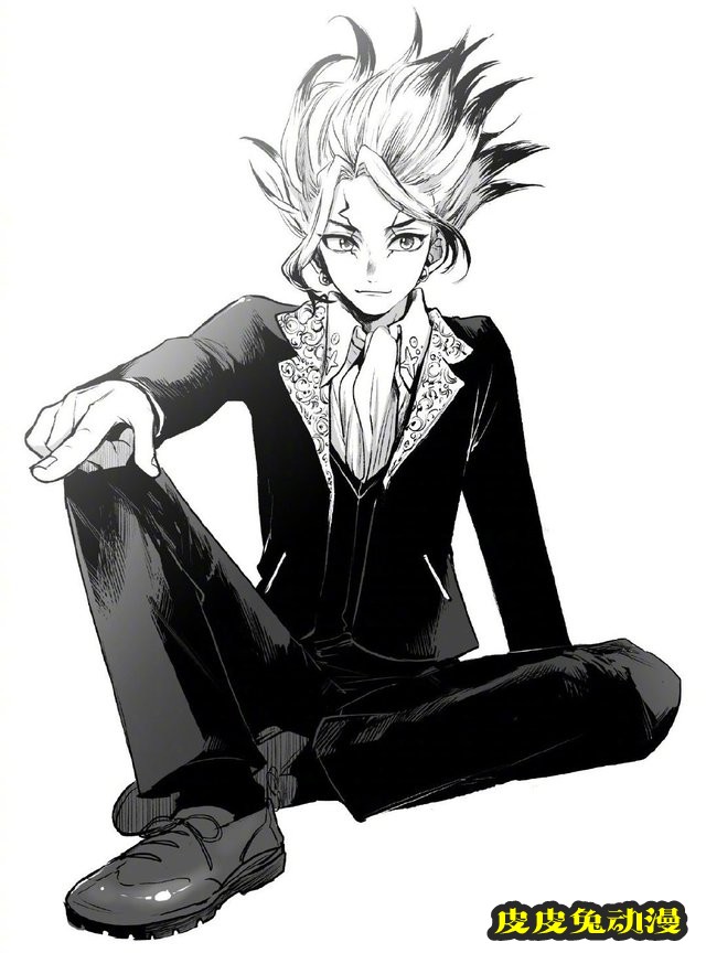 横枪萌果「Dr.STONE石纪元」石神千空新绘公开-皮皮兔动漫