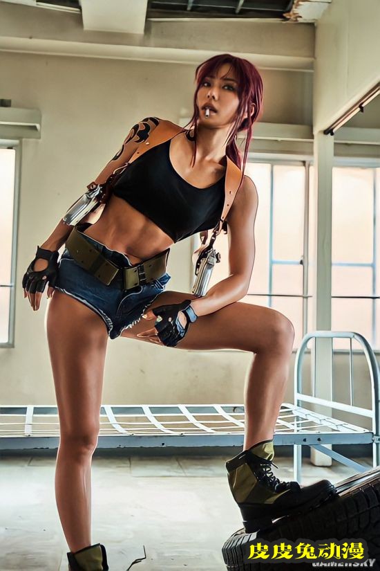 日本COSER模仿JOJO立走红 腹肌马甲线亮眼