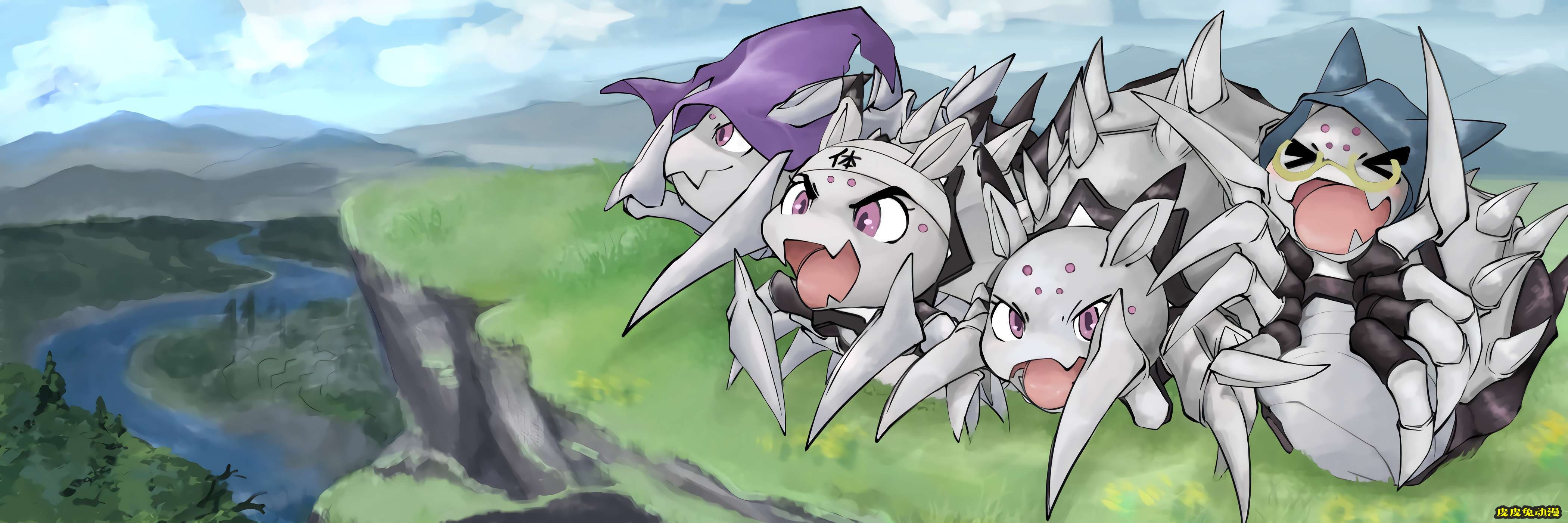 我是蜘蛛又怎样？《蜘蛛子（白织），魔王》高清壁纸特辑！