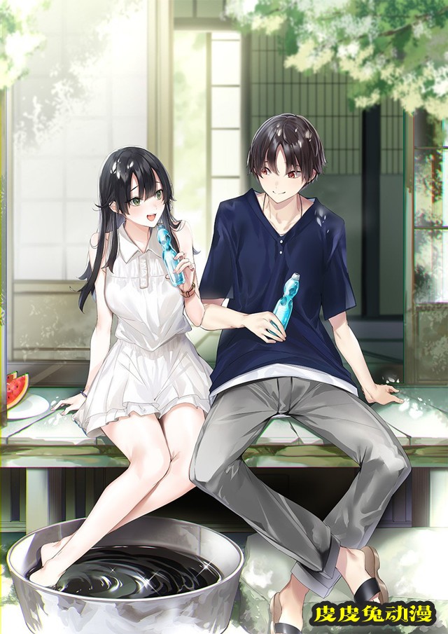 「替父母还债的条件是和日本最可爱的女高中生一起生活」第3卷封面公开-皮皮兔动漫