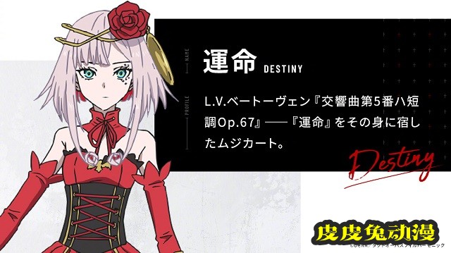 TV动画「takt op.Destiny」角色设定画公开