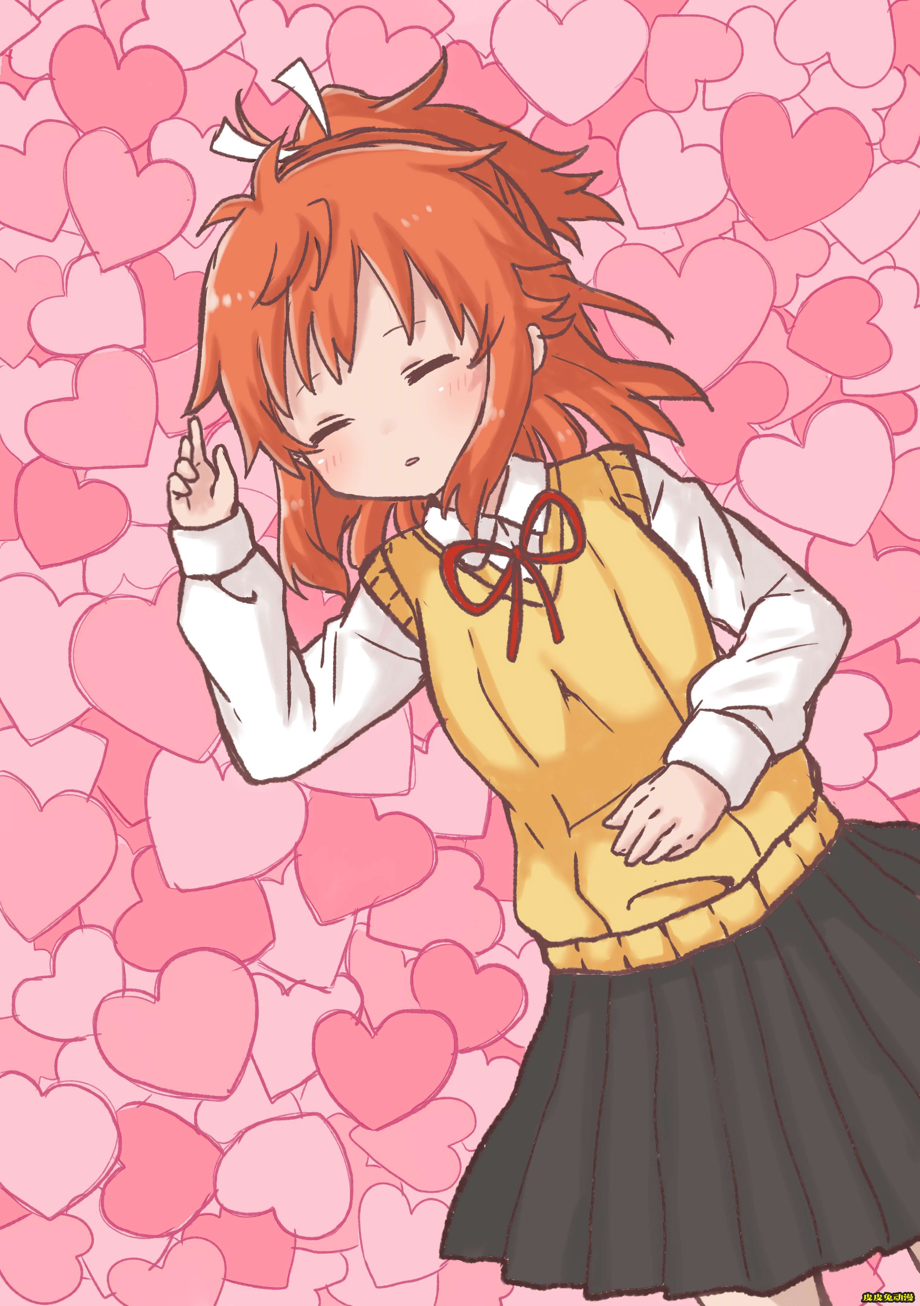 悠哉日常大王《越谷夏海》高清壁纸特辑！-皮皮兔动漫