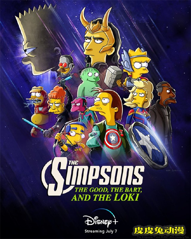 「辛普森一家」新动画短片海报公布-皮皮兔动漫