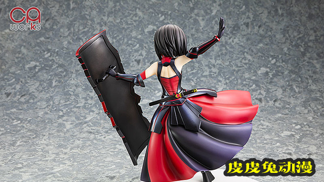 「因为太怕痛就全点防御力了。」梅普露手办开订