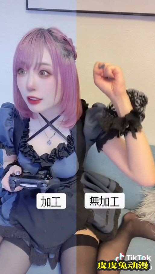 日本女主播直播“翻车” 开美颜滤镜致空间扭曲被网友质疑