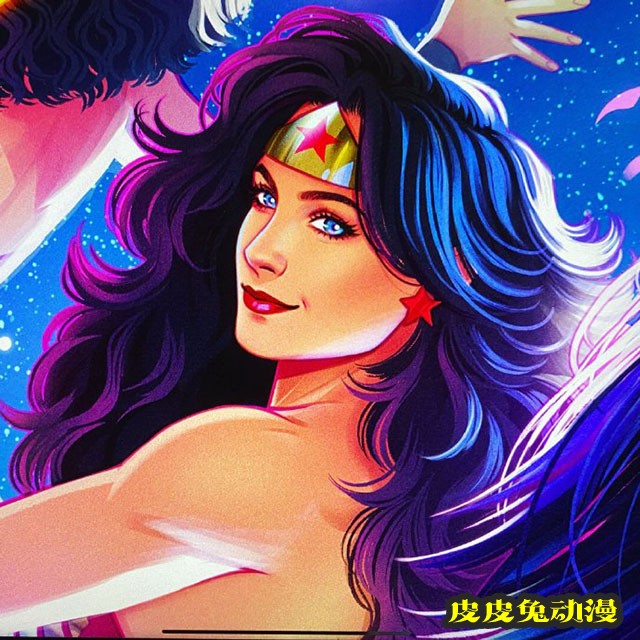 知名画师绘制「神奇女侠」人物肖像公开-皮皮兔动漫